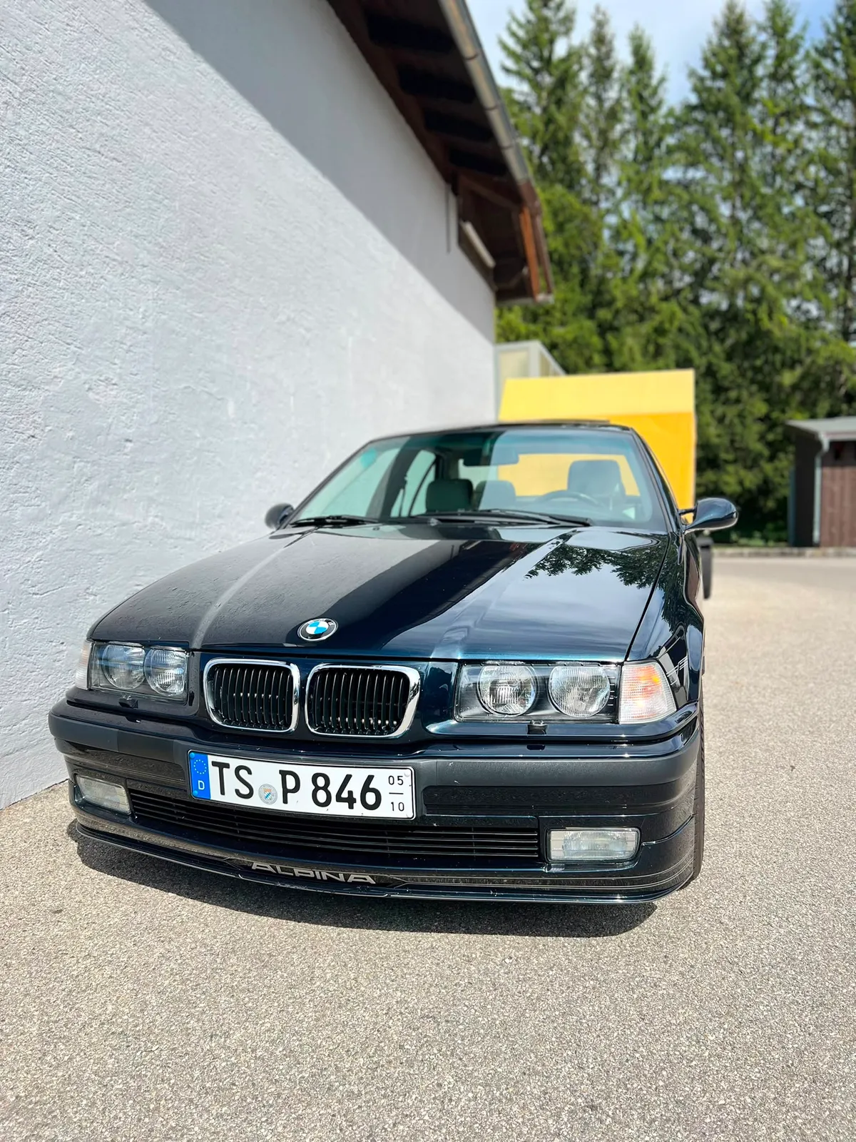 BMW Alpina B8 mit frisch aufbereitetem Lack