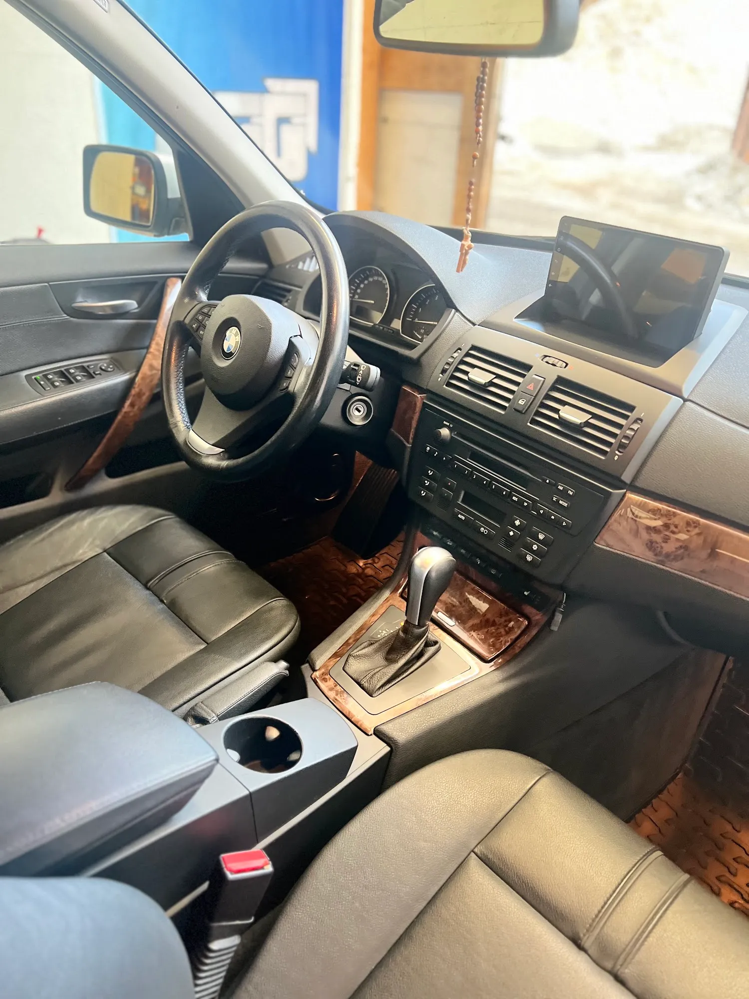 Gereinigter Innenraum eines BMW
