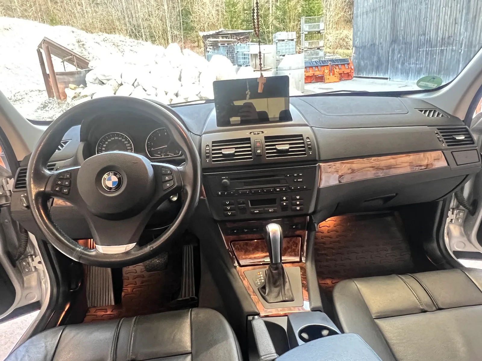 Gereinigter Innenraum eines BMW